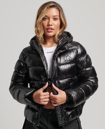 Superdry Winter jacket in Black: front