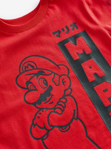 Next T-Shirt 'Super Mario' in Rot