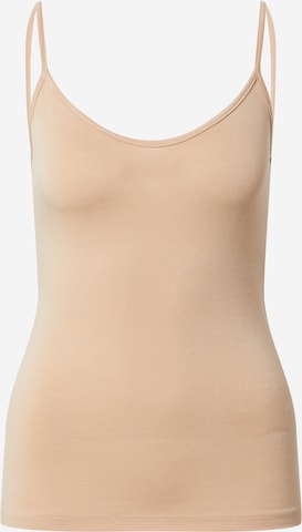 EDITED Top 'ARAYA' in Beige: voorkant