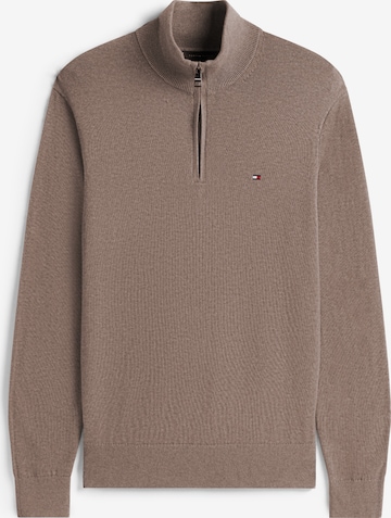 Pull-over TOMMY HILFIGER en marron : devant