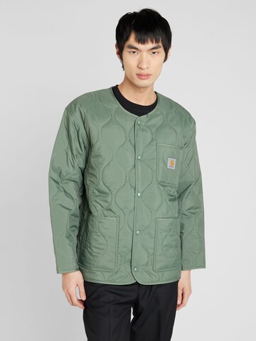 Carhartt WIP - Casaco meia-estação 'Skyton Liner' em verde: frente