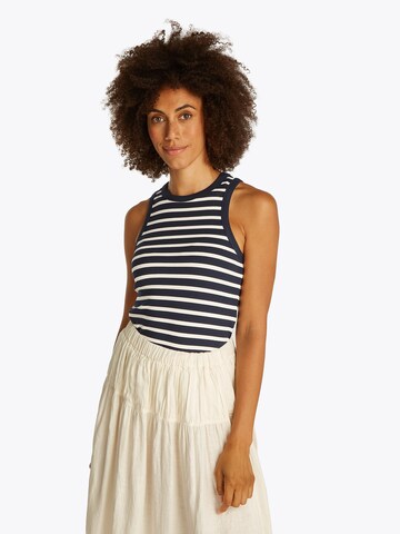 TOMMY HILFIGER Топ в Синий: спереди