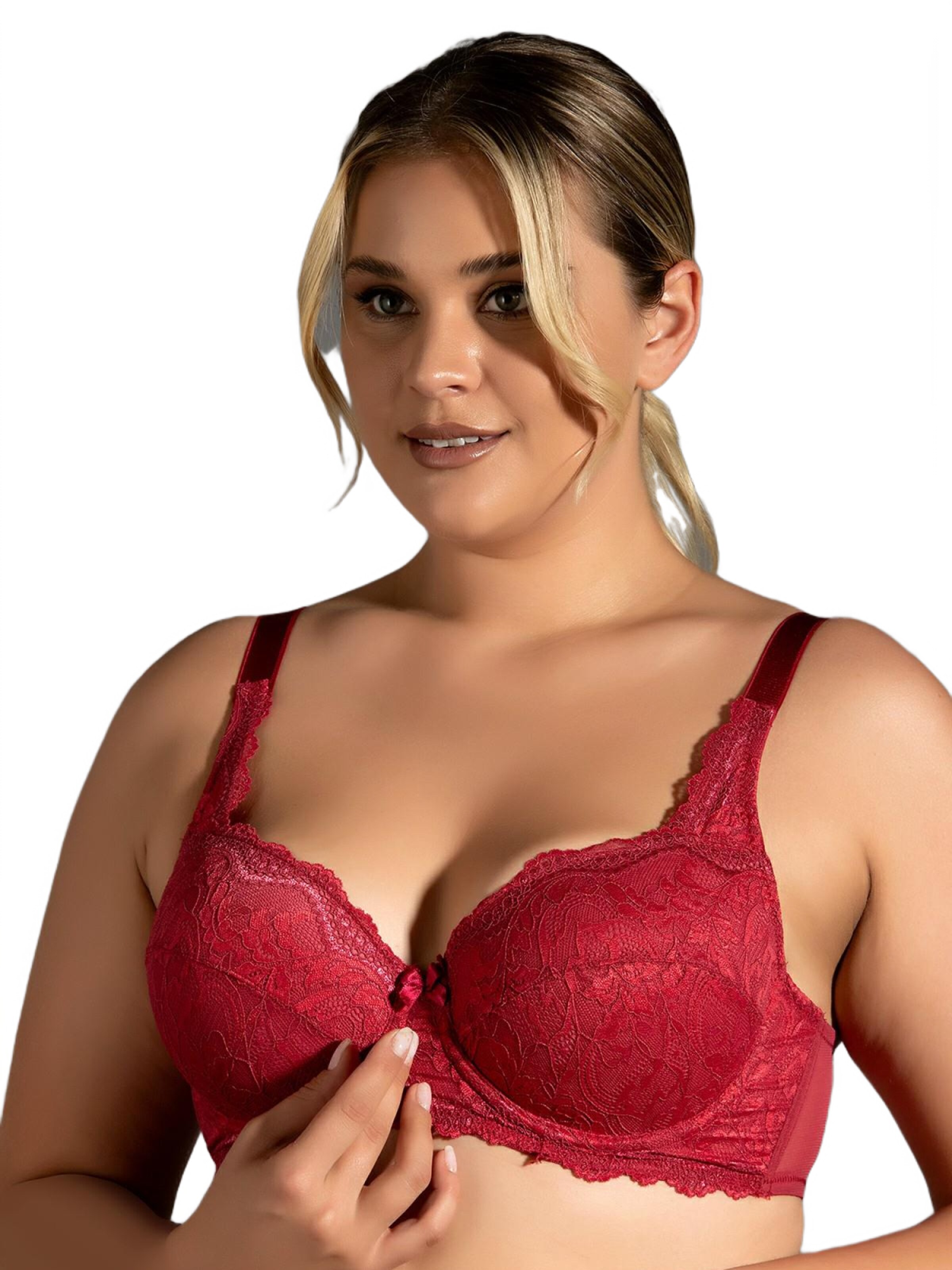 C&City Push-up BH in Rood