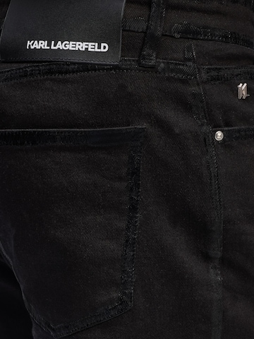 Coupe slim Jean Karl Lagerfeld en noir