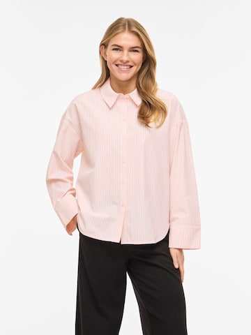 VILA Bluse 'VILUcka' i pink: forside