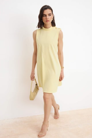 Robe Trendyol en jaune : devant