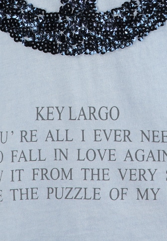 T-shirt 'Pax' Key Largo en bleu
