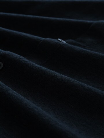 TOM TAILOR DENIM Comfort fit Button Up Shirt in Black