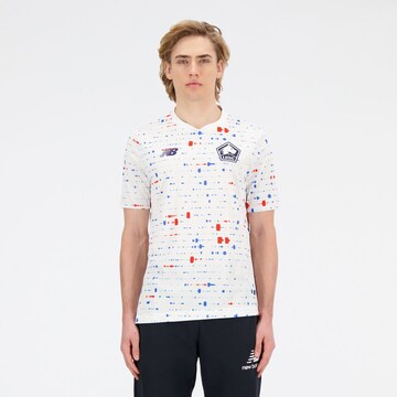 T-Shirt 'Lille LOSC Away' new balance en blanc : devant