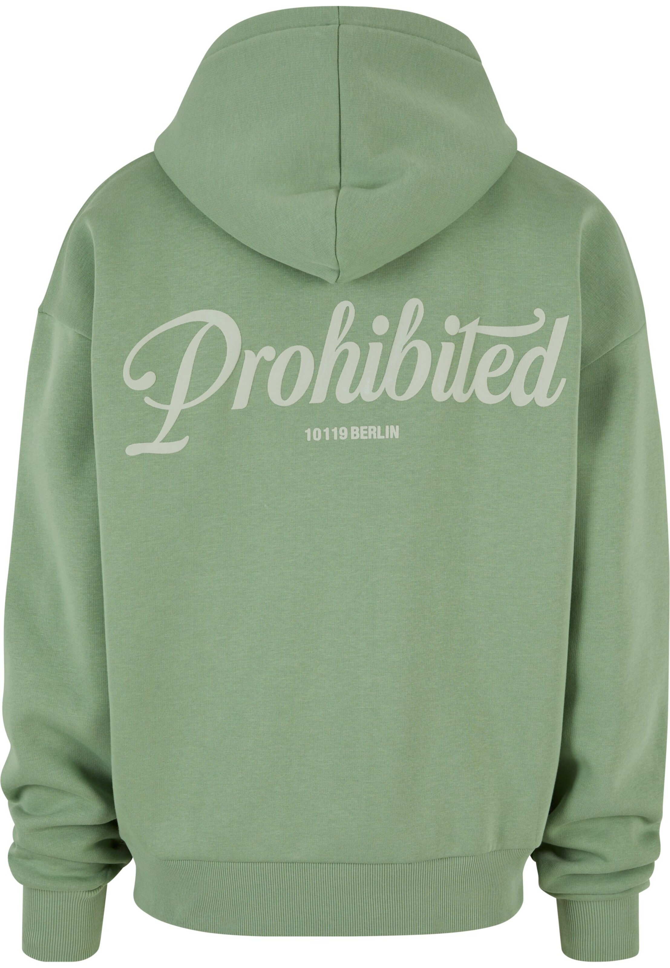 Giacca di felpa '10119' di Prohibited in verde