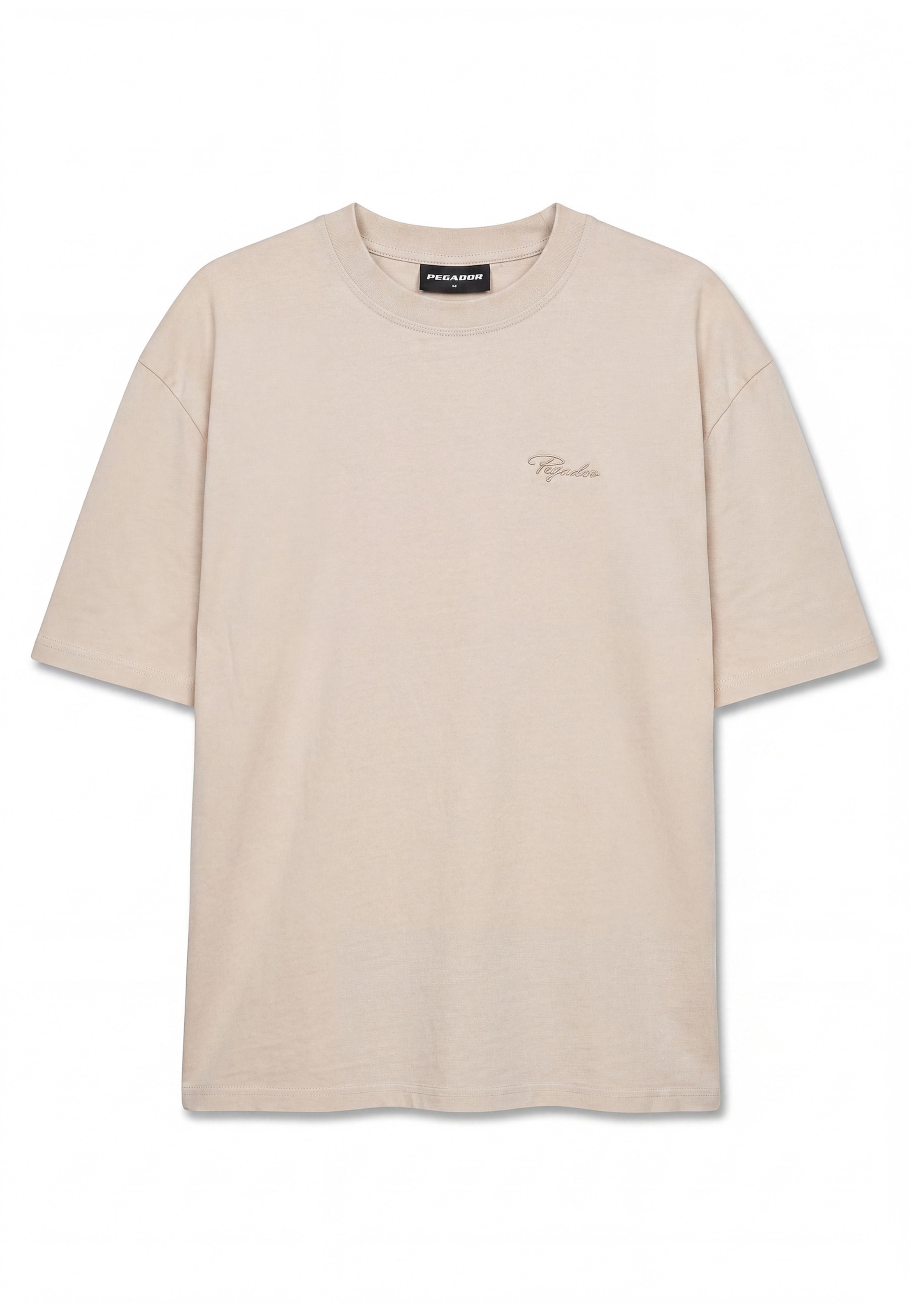 Pegador T-Shirt 'Signar' en L en crème, Vue avec produit