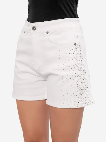 Bigdart Trousers 'Shorts' in White