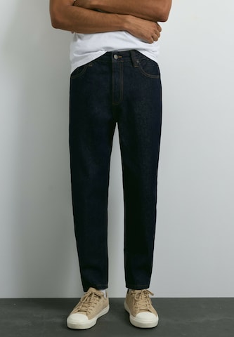 Pull&Bear Szabványos Farmer - kék: elől