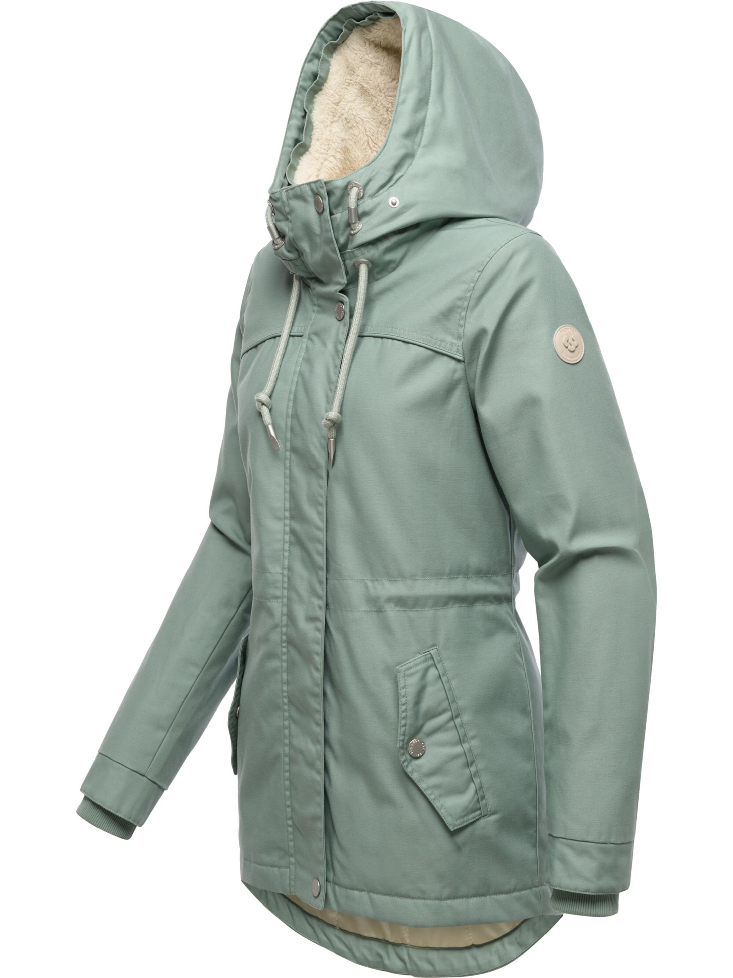 Ragwear Winterparka 'Tawny' in Groen