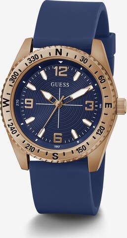 GUESS Analog Watch 'NORTH' in Blue