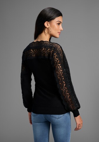 Bruno Banani LM Pullover in Schwarz