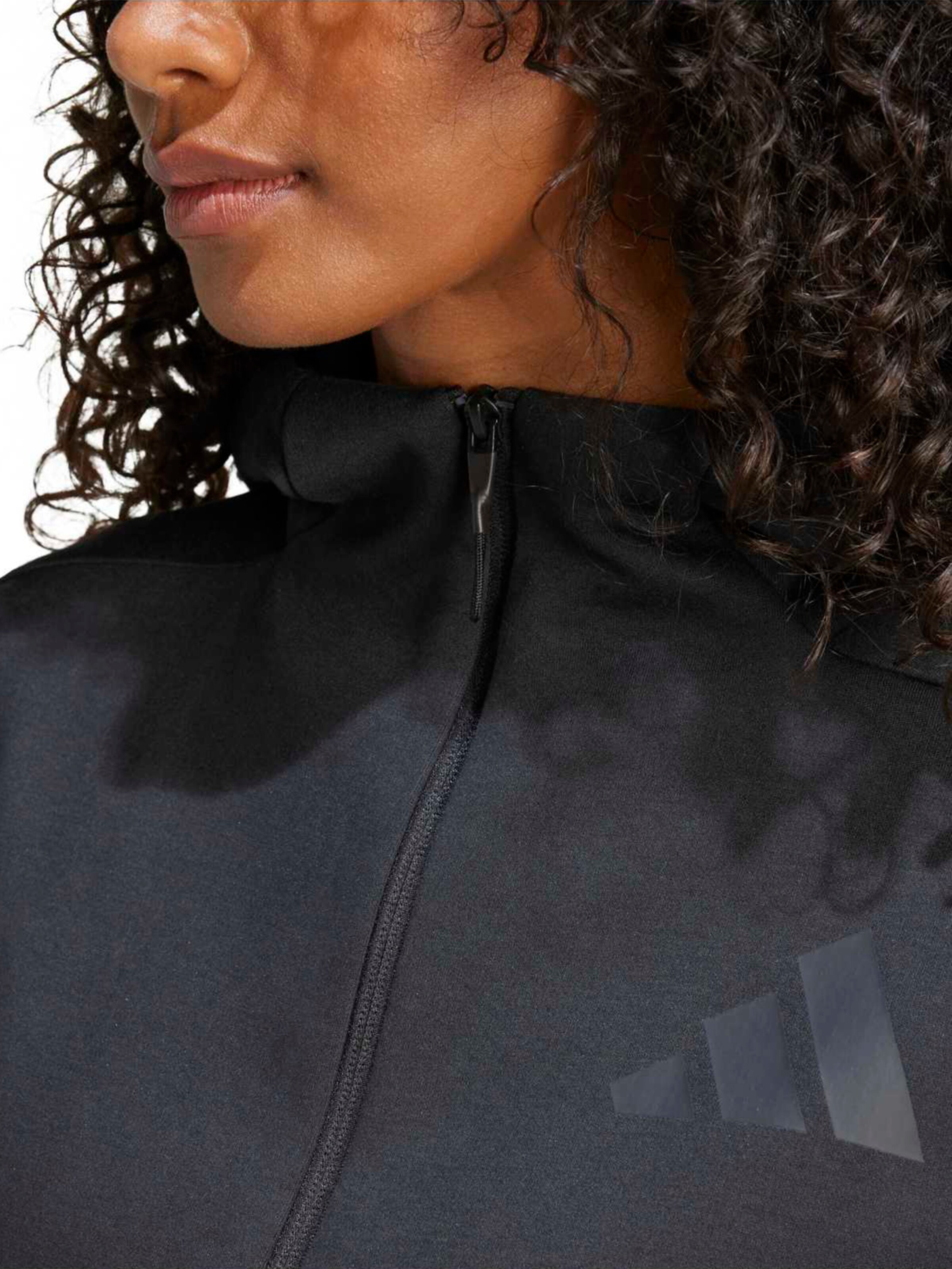 ADIDAS SPORTSWEAR Спортна жилетка с качулка 'Z.N.E.' в черно