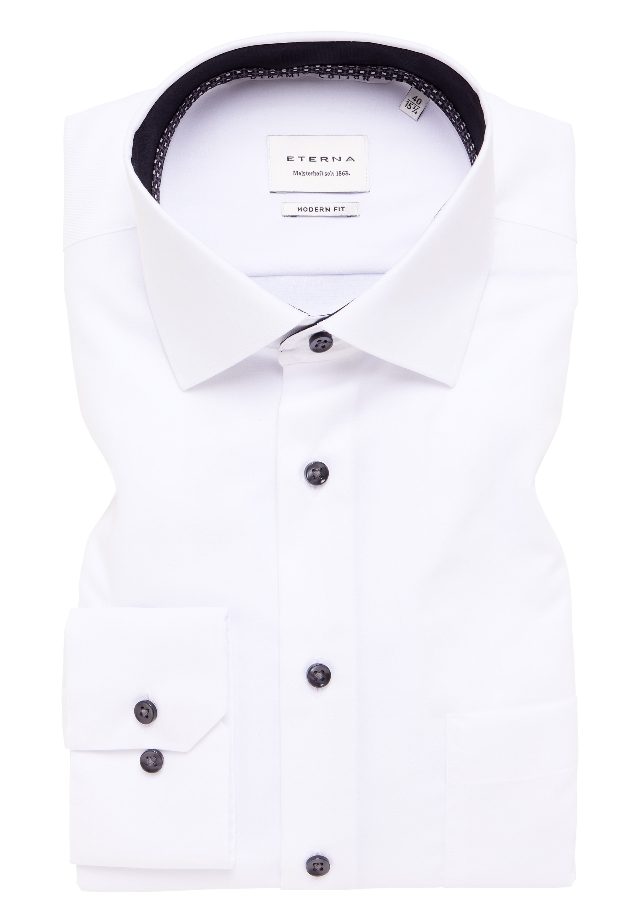 ETERNA Regular fit Business shirt in White