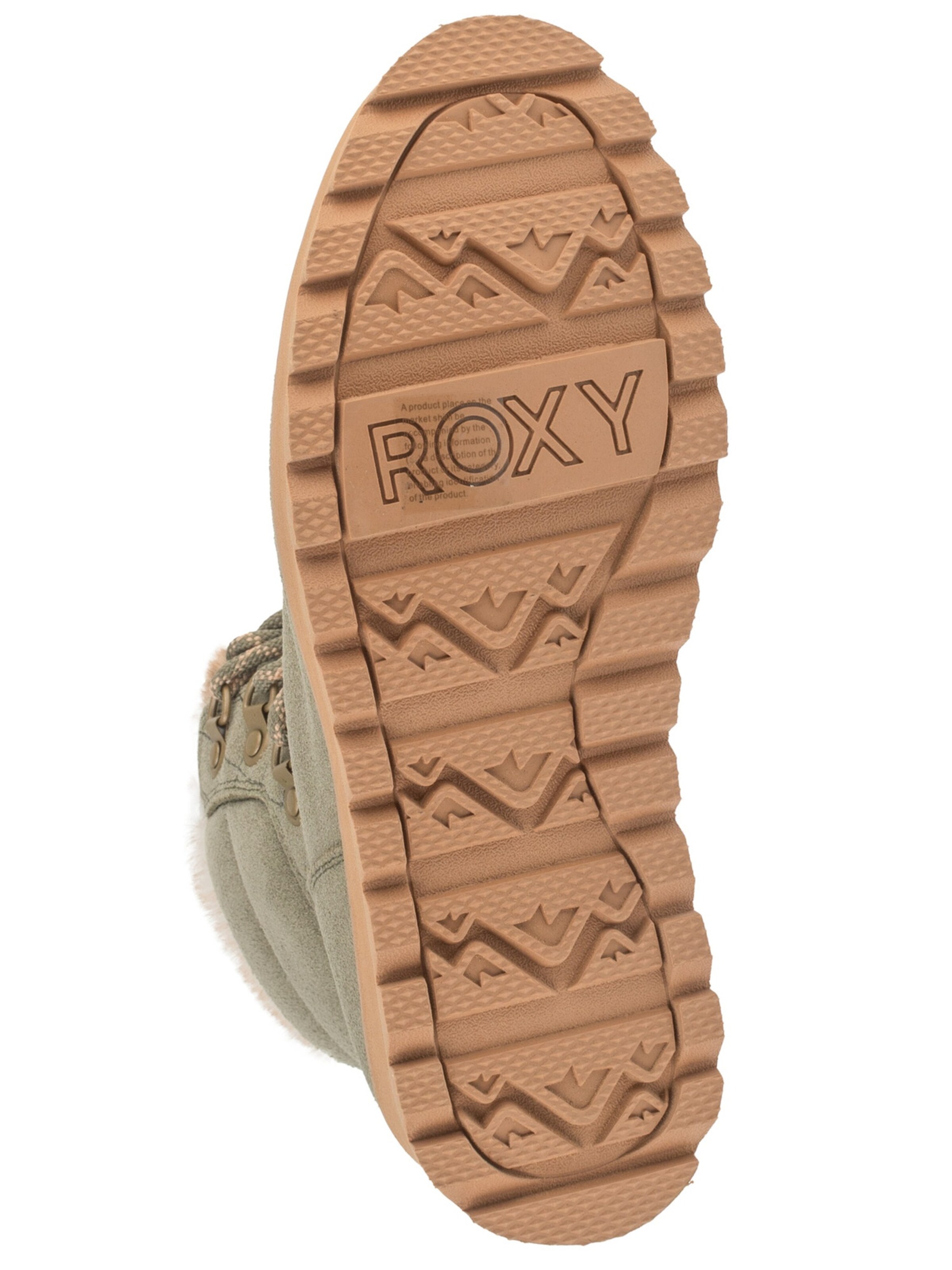 ROXY Lace-Up Boots in Green