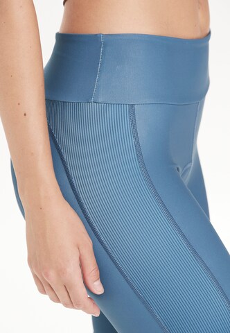 ENDURANCE Skinny Workout Pants 'Mirabel' in Blue