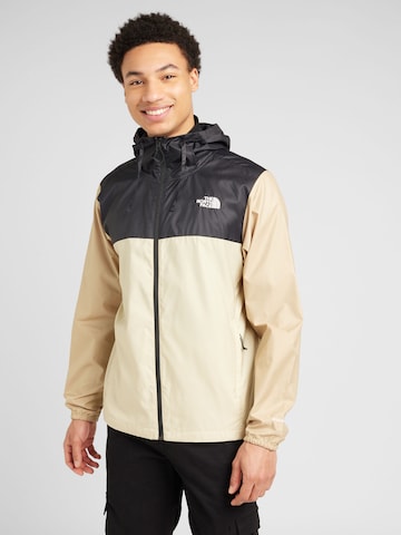 THE NORTH FACE Outdoorjas 'CYCLONE' in Grijs: voorkant