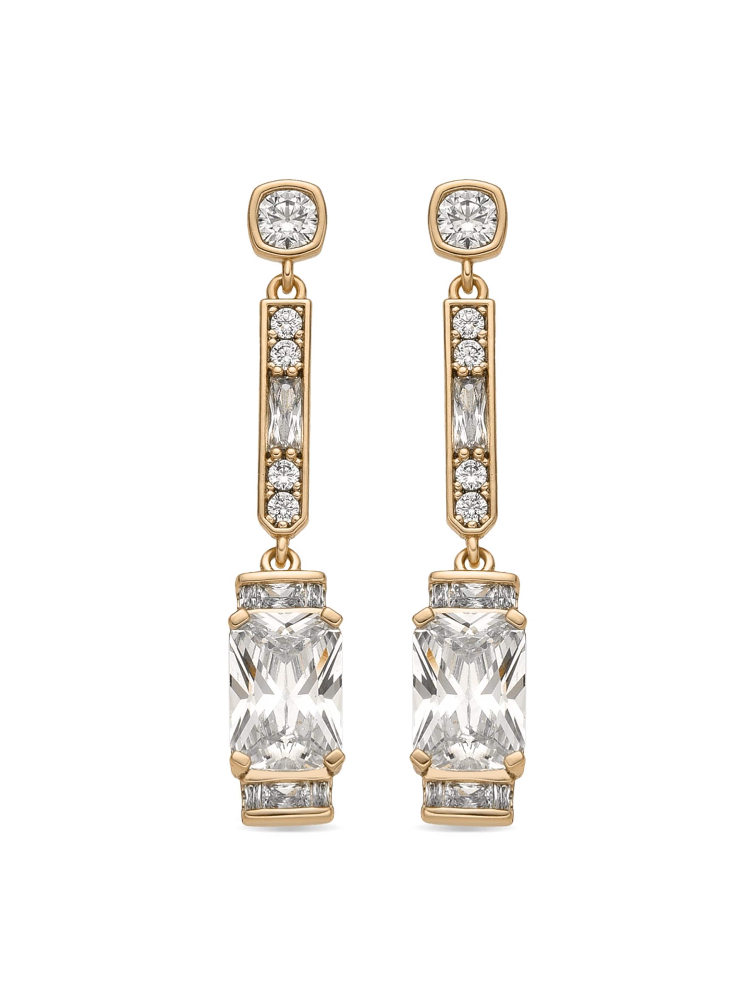 Boucles d'oreilles 'Chiuk' Luxenter en or : devant