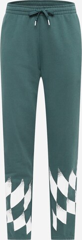 ADIDAS ORIGINALS Tapered Broek in Groen: voorkant