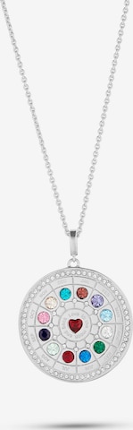 JETTE Necklace in Silver: front