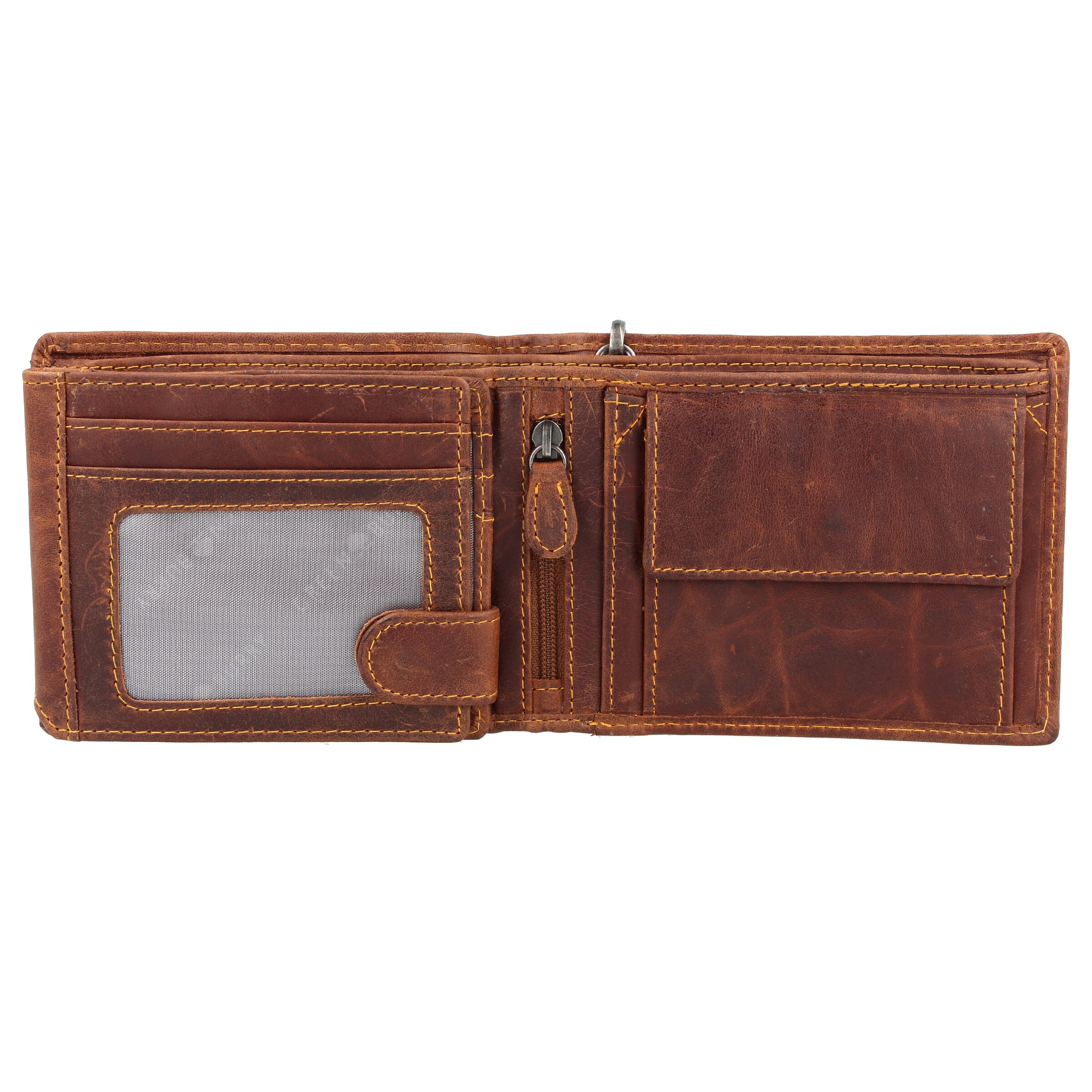 Porte-monnaies 'Cafe Racer' GREENBURRY en marron