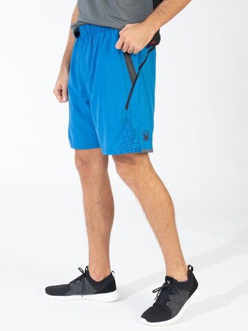 regular Pantaloni sportivi di Spyder in blu