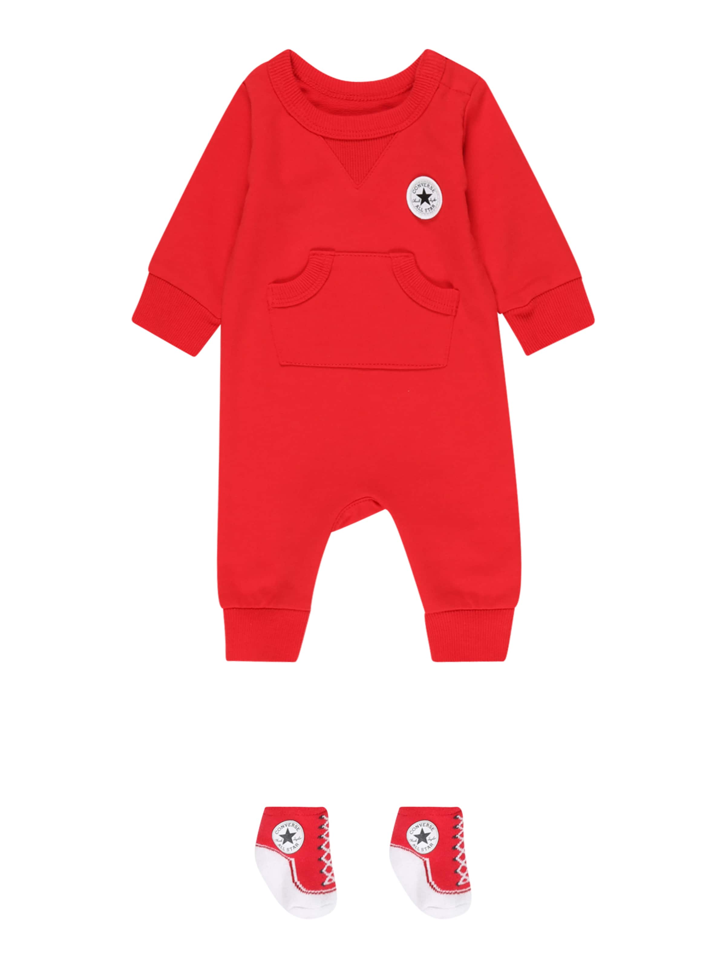 CONVERSE Set in Rood: voorkant