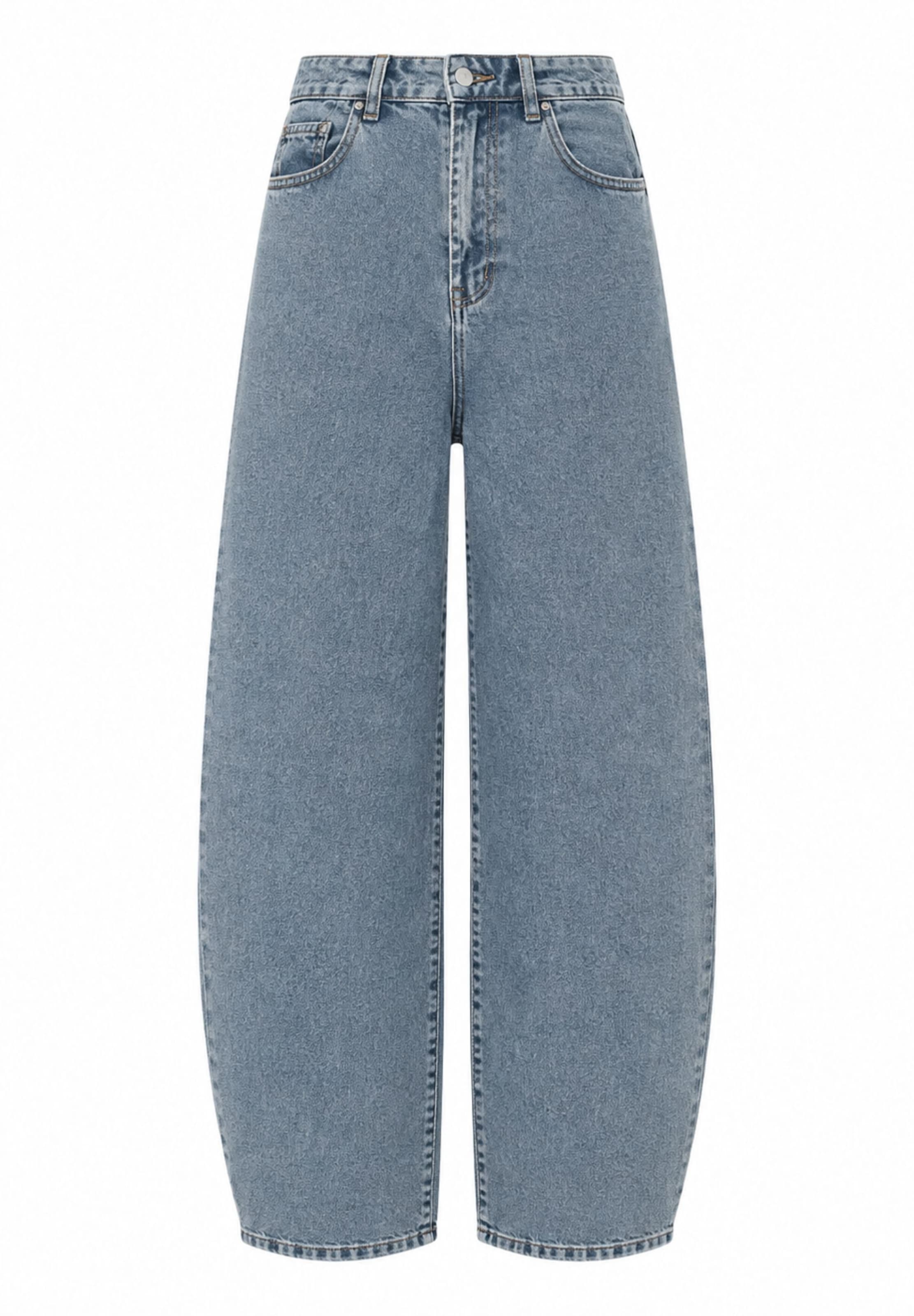 Elara Jeans in 25-26 in de kleur Blauw gemêleerd, Productweergave