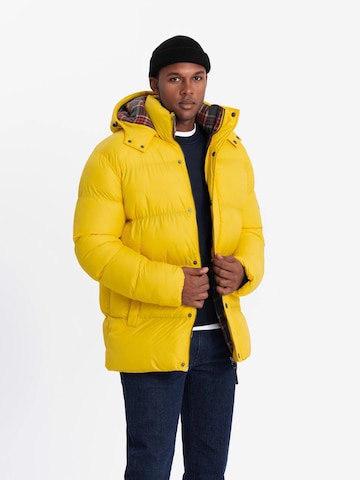 Ombre Winter jacket 'OM-Jahp-0205' in Yellow
