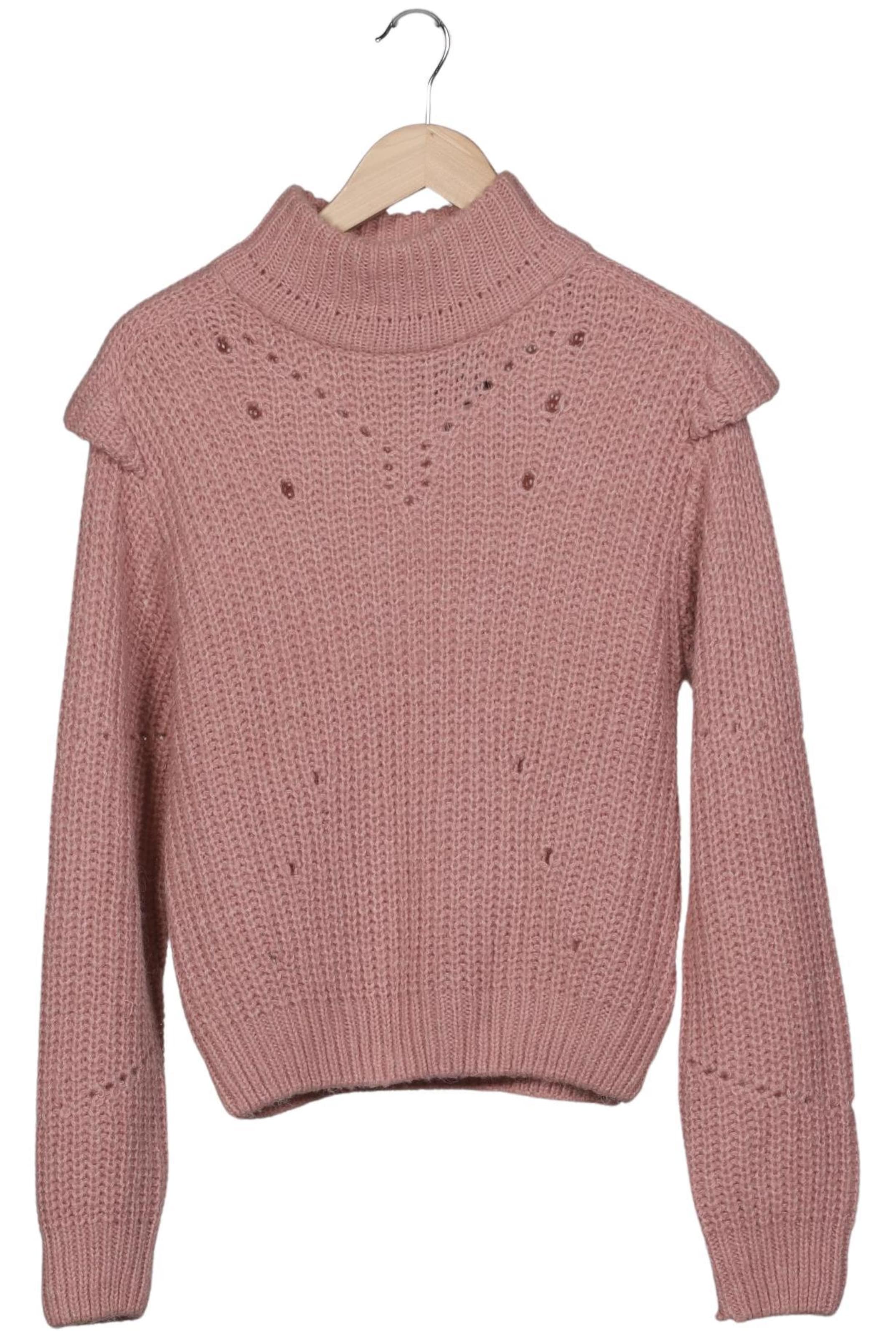 Flowers for Friends Pullover M in Pink: Vorderseite