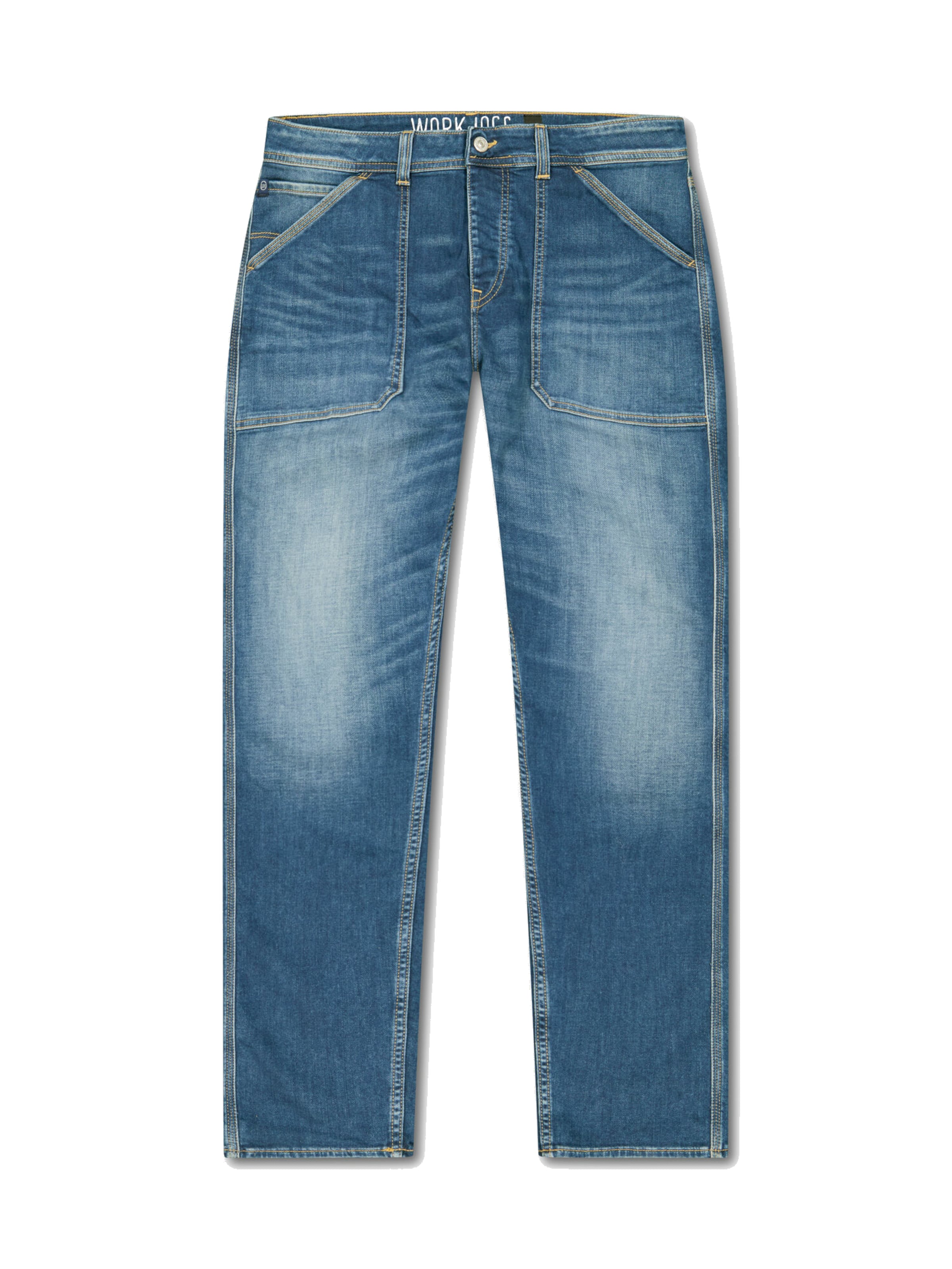 Le Temps Des Cerises Regular Jeans in Blue: front