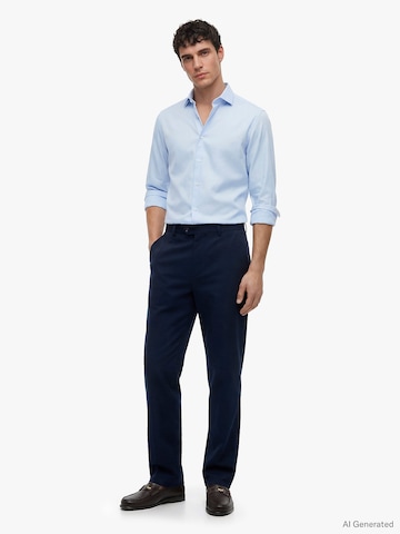 TOMMY HILFIGER Slim Fit Hemd in Blau