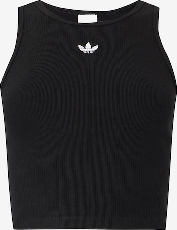 juoda ADIDAS ORIGINALS Palaidinė be rankovių 'ESS': priekis