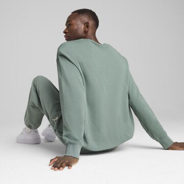 Sweat-shirt 'Wardrobe Ess' PUMA en vert