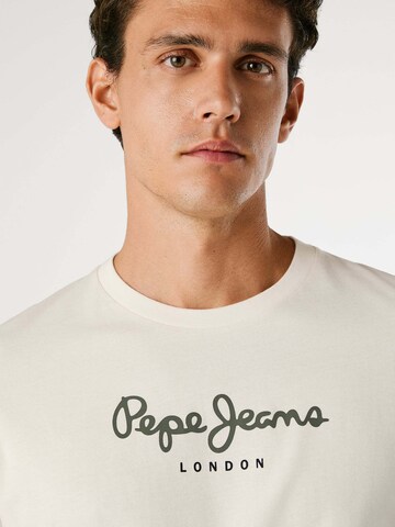 T-Shirt 'EGGO' Pepe Jeans en blanc