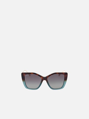 MAX&Co. Zonnebril 'Max &co MO0065 Havana/monocolor 54/16/140 Women Sunglasses' in Bruin: voorkant