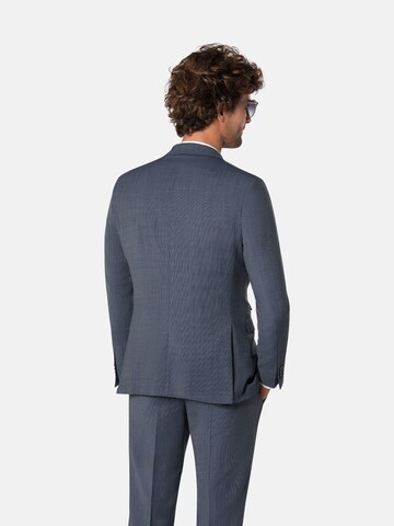 BENVENUTO Slim Fit Business-Sakko 'Oscar' in Blau