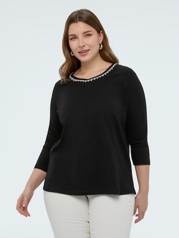 Fiorella Rubino Shirt in Black: front