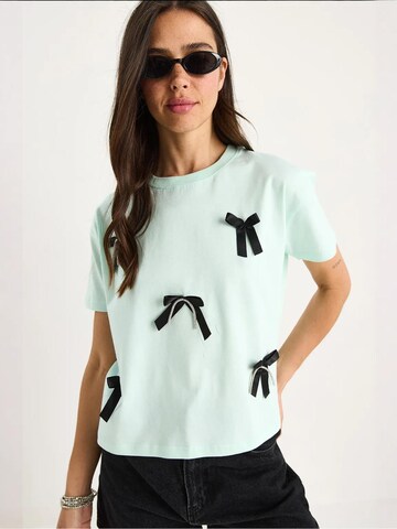 T-shirt Bianco Lucci en vert