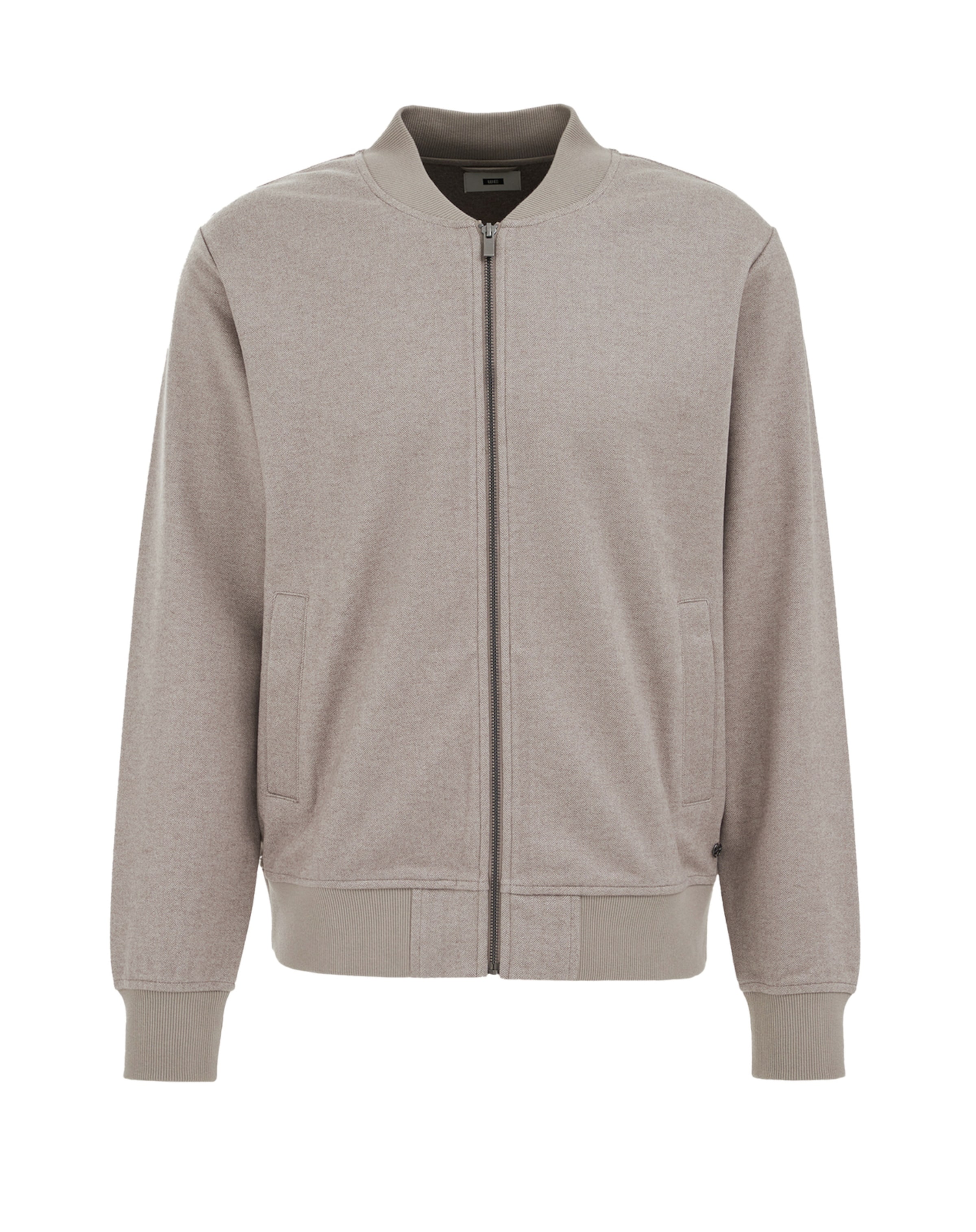 WE Fashion Демисезонная куртка в Серый: спереди