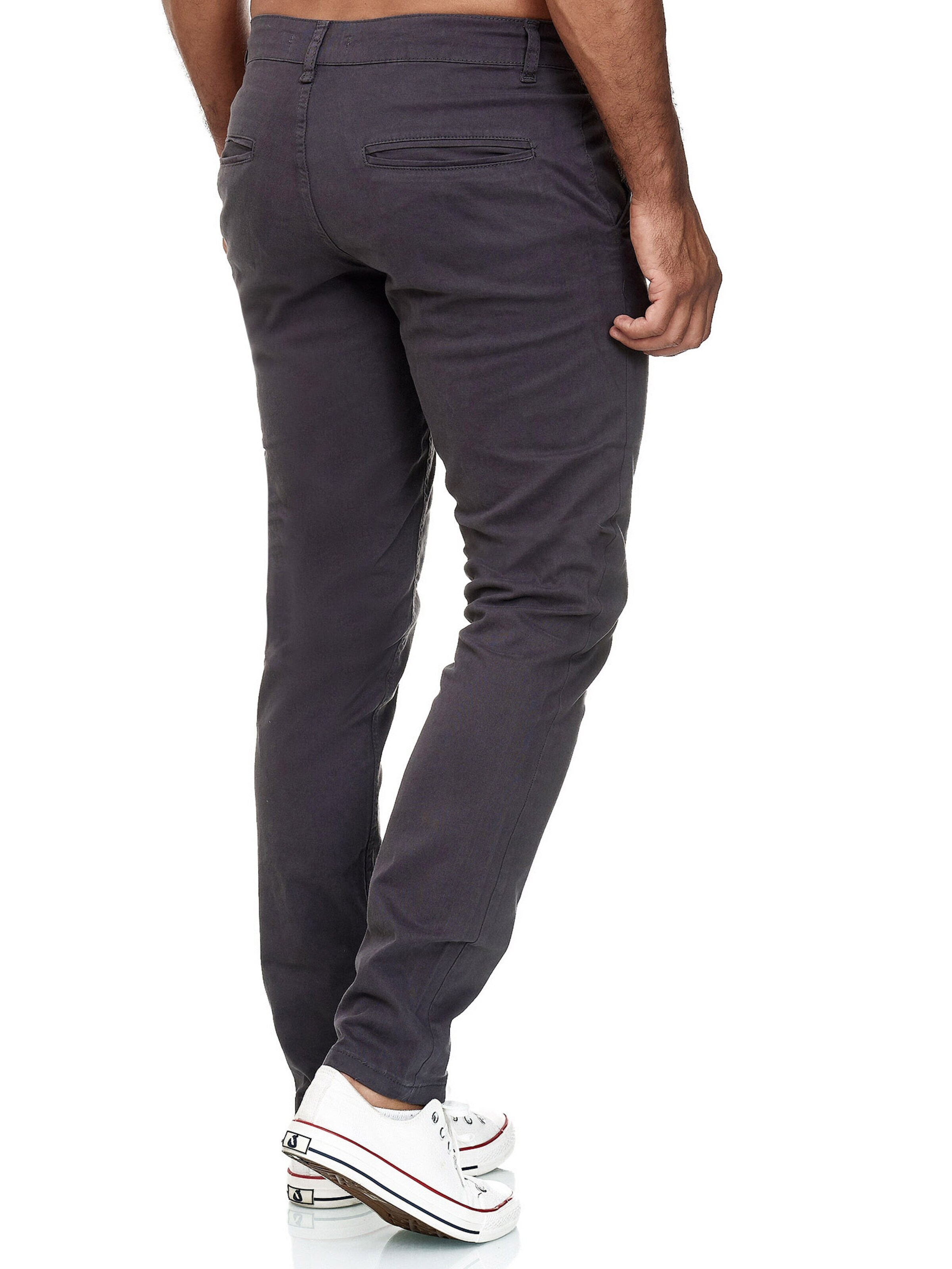 Tazzio Slimfit Chinosy '19530' w kolorze szary
