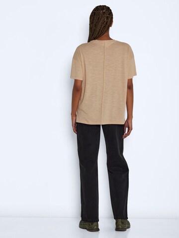 T-shirt 'NMMathilde' Noisy may en beige