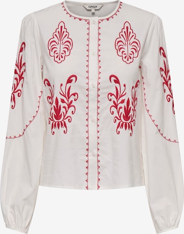 ONLY Blúzka 'ONLHELEN' - Biela: predná strana