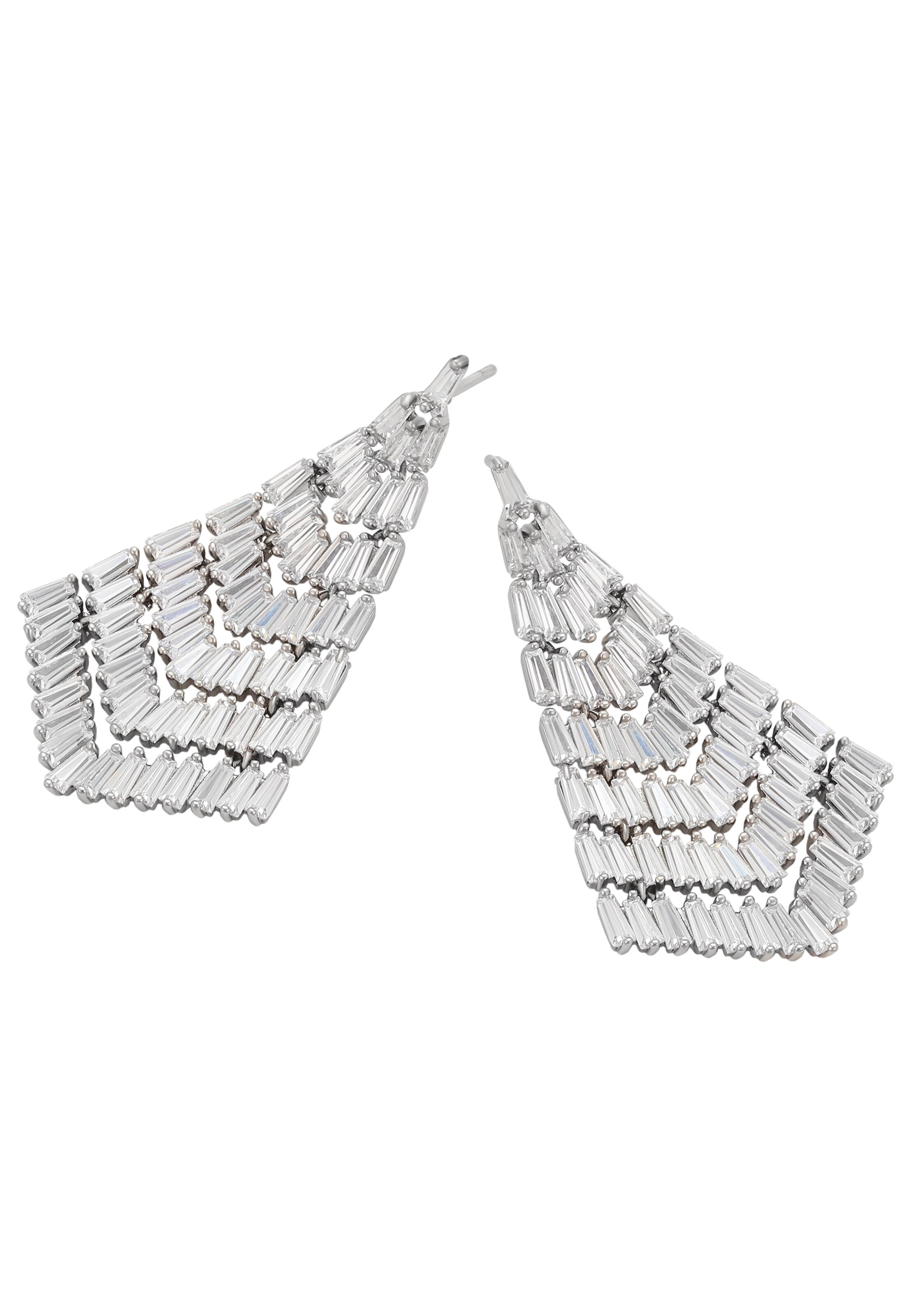 Boucles d'oreilles faina en argent