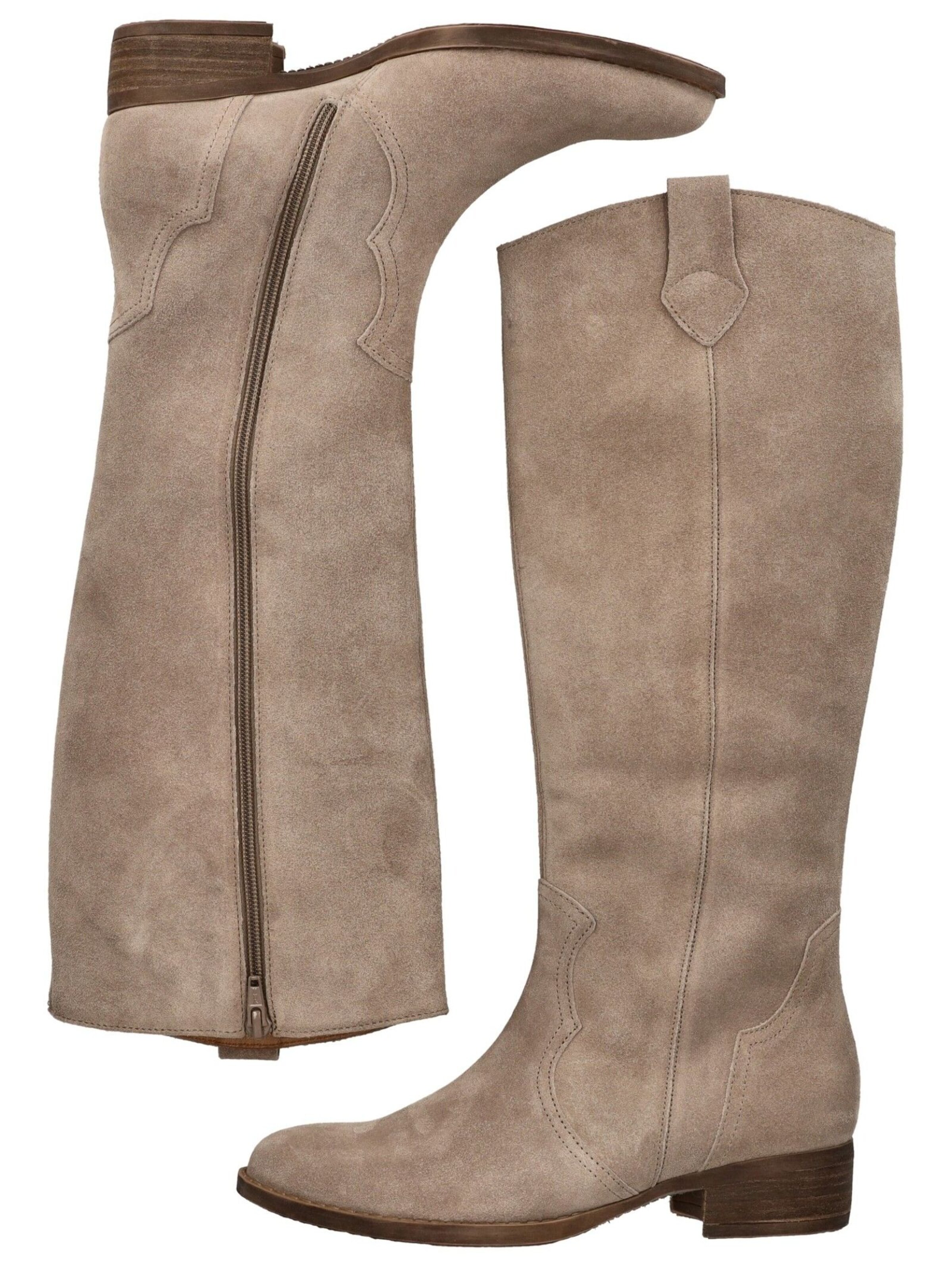 GABOR Cowboy Boots in Beige