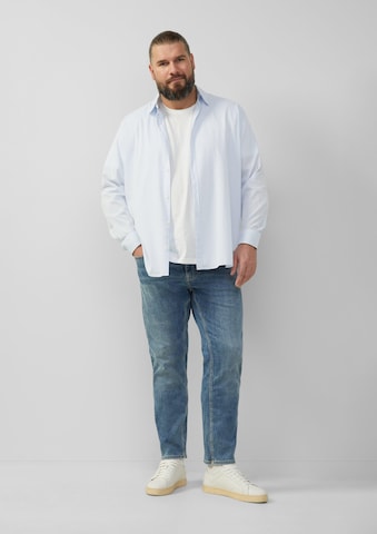 s.Oliver Regular fit Button Up Shirt in Blue